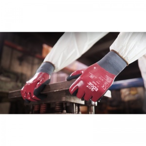 Ansell Edge 48-919 Nitrile Dipped Oil-Repellent Liner Gloves